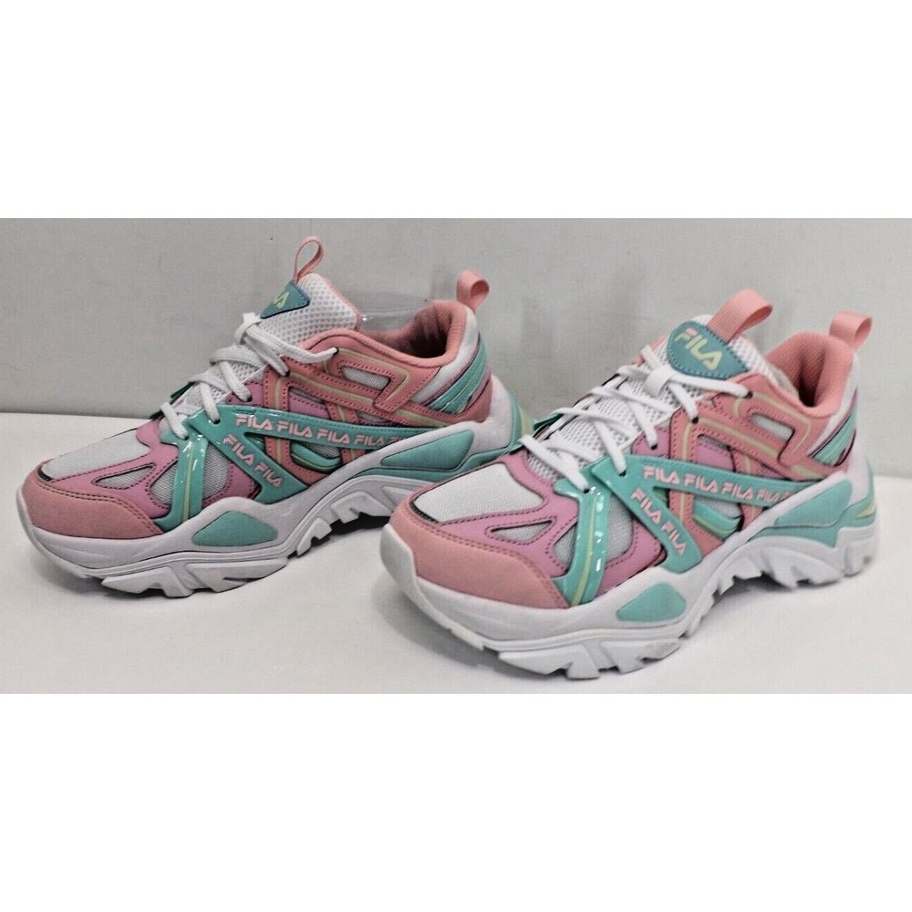 Fila Women's Electrove 2 Womens Shoes 5RM01535-956 Size 9 Pink White Purple-NEW! - Picture 3 of 12